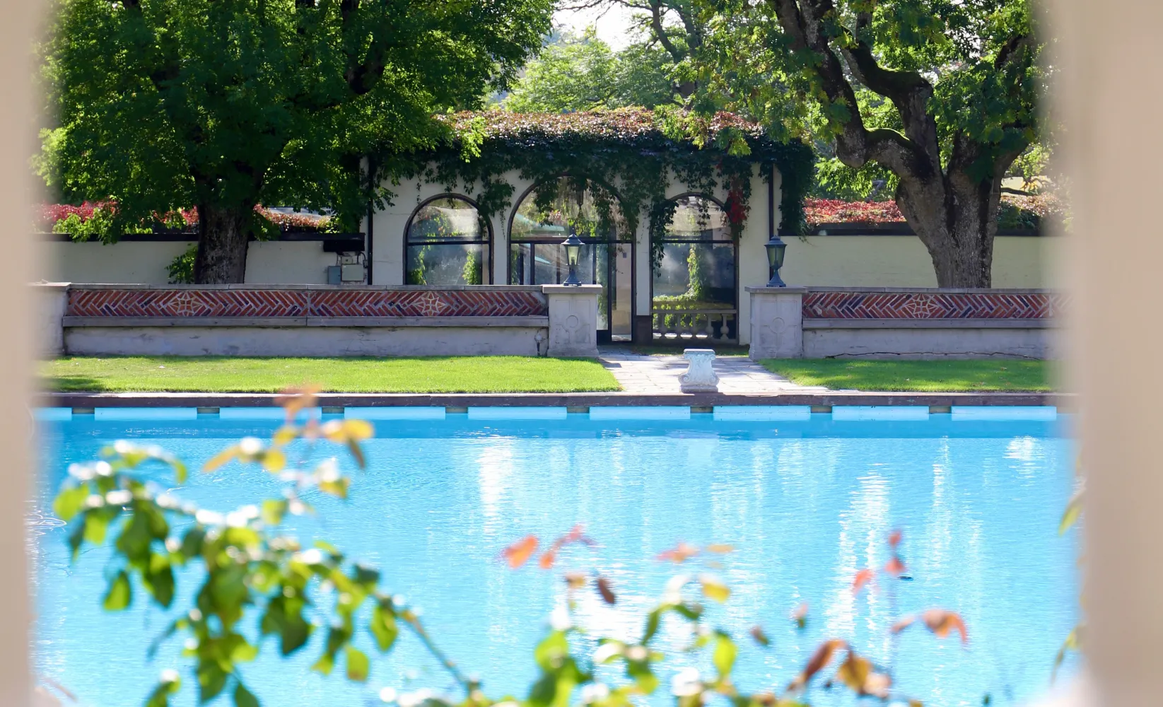 Pool, höst