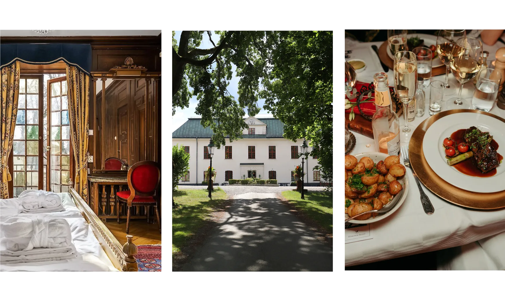 Vistelse på Häringe Slott