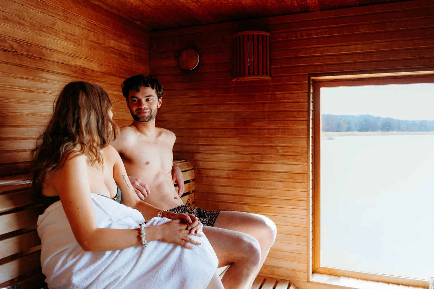 Skärgårdsbastu med kallbad