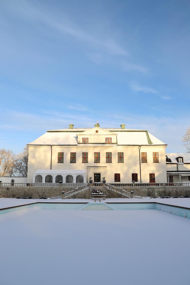 Vinter på Häringe Slott