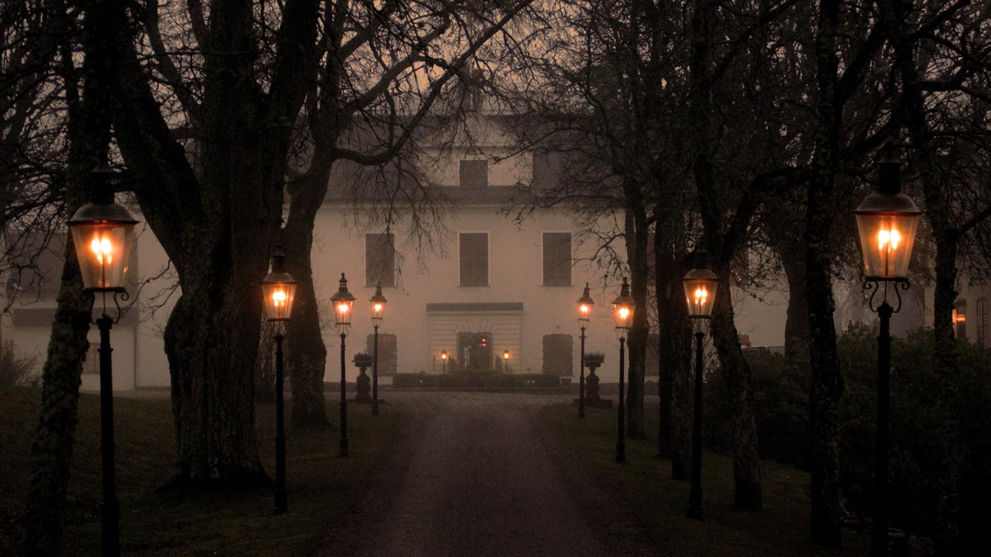 En spöklik kväll på slottet